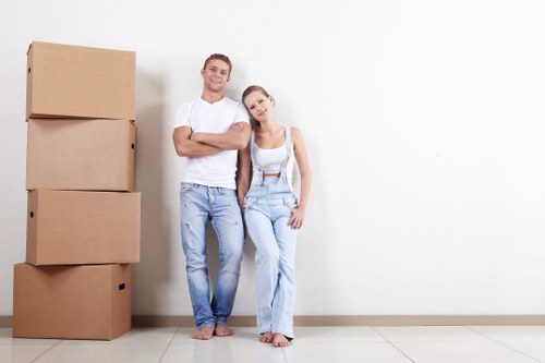 Man with van service helping with a home move in Heston