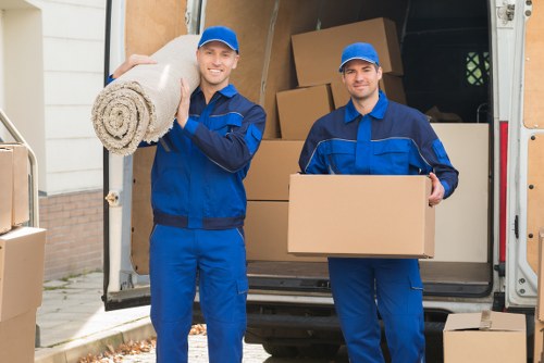 Moving van service for Heston homes and local relocations