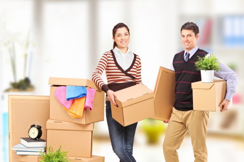 Packing and protection materials used by movers in Heston for fragile items