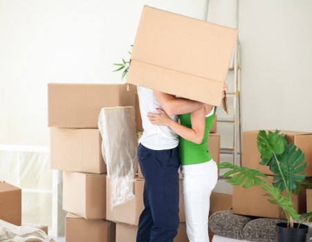 Commercial van move for a business in Heston