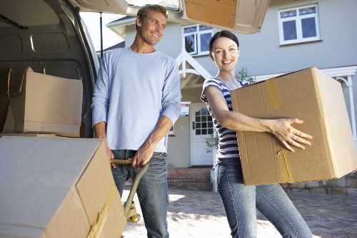 Commercial removal service for offices in Heston
